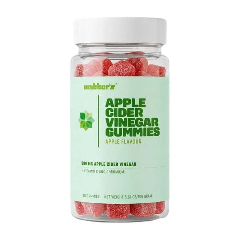 Apple Cider Vinegar + Krom & B6+B12 60 st Gummies Äpplesmak