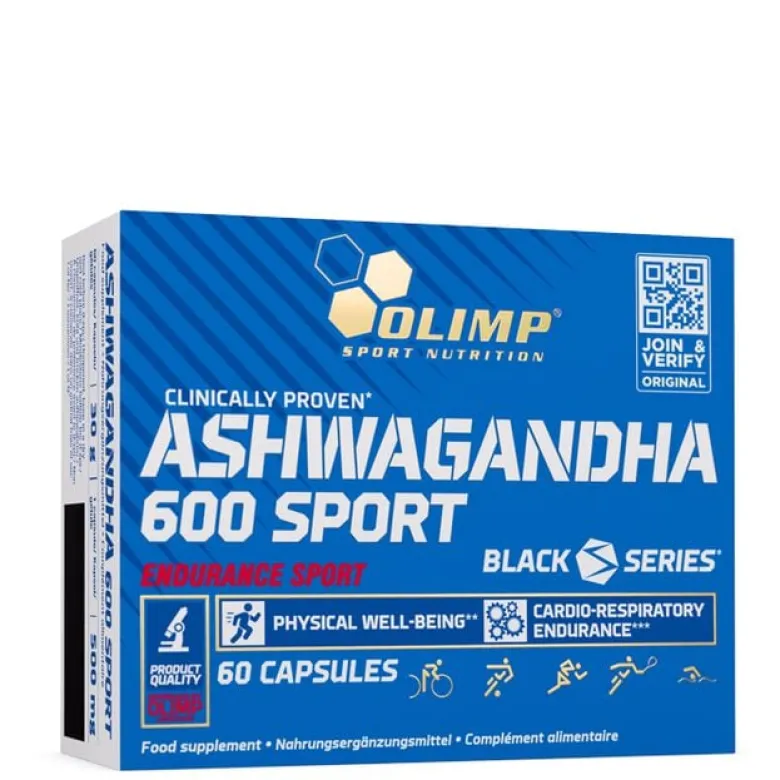 Ashwagandha 600 Sport, 60 kaps
