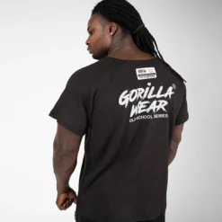 Augustine Old School Work Out Top, Black