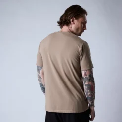 Bamboo t-shirt, Dark khaki