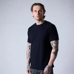 Bamboo t-shirt, Navy
