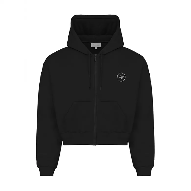 Base Sweat Full Zip Hoodie, Black