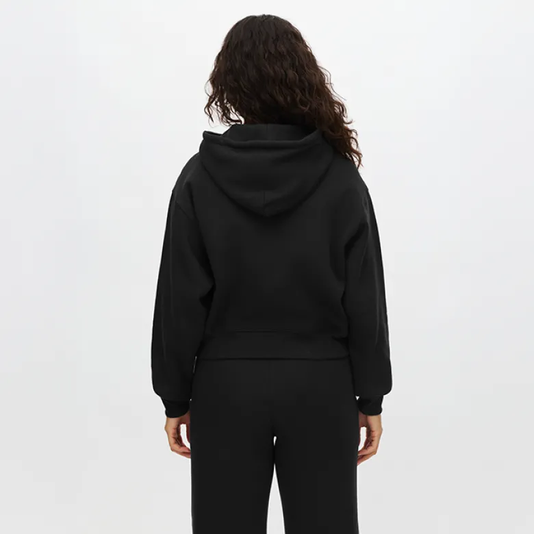 Base Sweat Full Zip Hoodie, Black