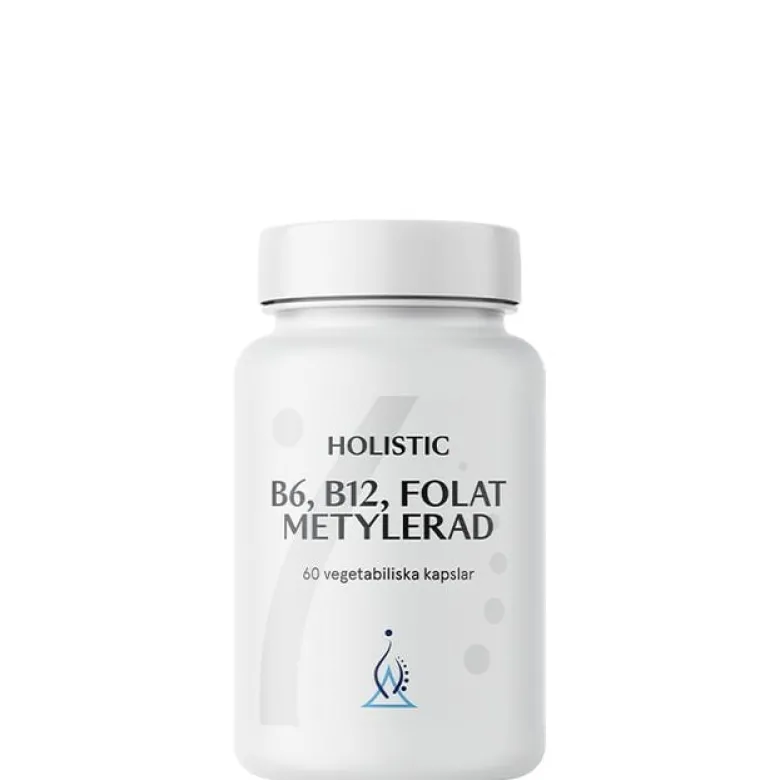 B6 B12 Folat Metylerad 60 kapslar