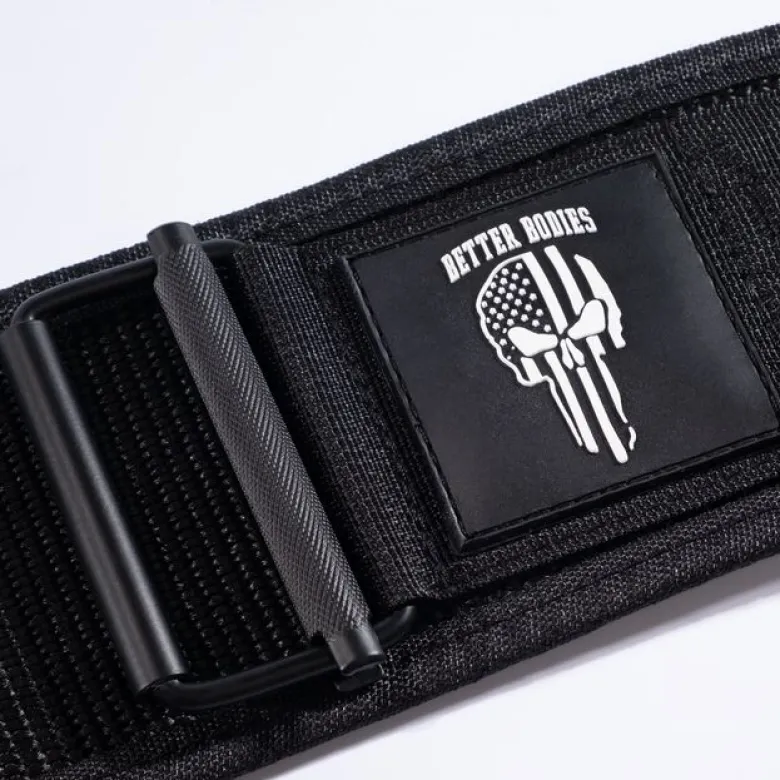 BB quick lock belt, Black/White