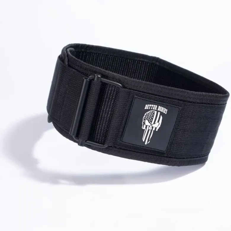 BB quick lock belt, Black/White
