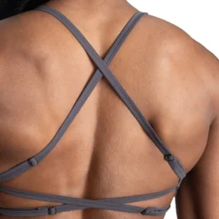 BB strappy bra, Grey