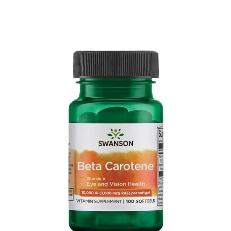 Betakaroten 10000 Iu (3,000 mcg Rae) 100 mjuka kapslar