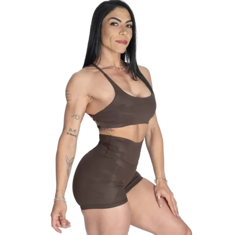 Better Bodies Sport tops, BB strappy bra, Timber Camo