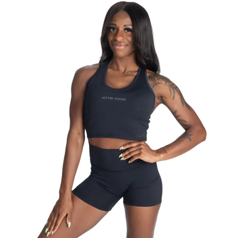 Better Bodies Tanks, BB short t-back, Black