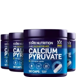 BIG BUY 4 x Calcium Pyruvate Fettförbrännare 90 Kapslar