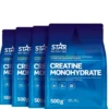 BIG BUY 4 x Kreatin Monohydrat 500 g