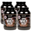 BIG BUY 4 x Super Whey Isolate Vassleproteinisolat 1300 g