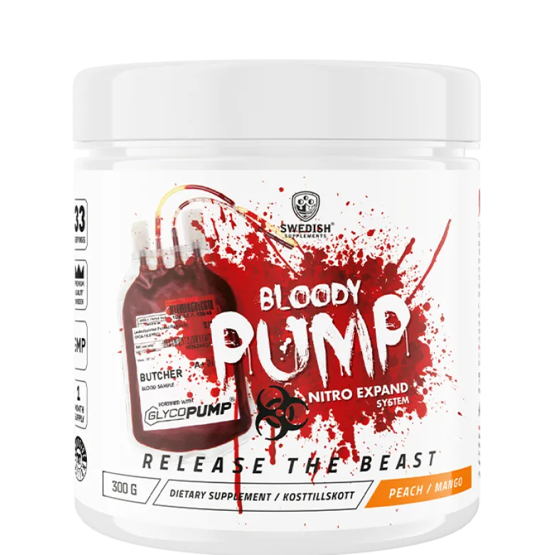 Bloody Pump, 550 g, Peach Mango