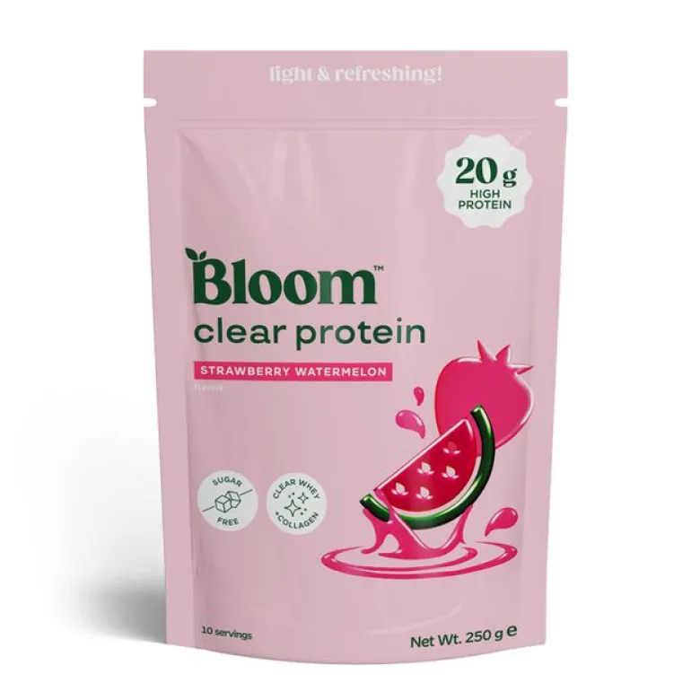 Bloom Clear Protein Collagen 250 g Strawberry Watermelon