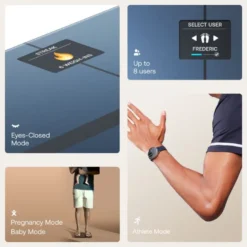 Body Smart Diagnostisk Personvåg Svart