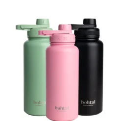 Bohtal Insulated Sports Bottle 960 ml, Black