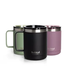 Bohtal Stainless steel Coffe Cup 350 ml, Black