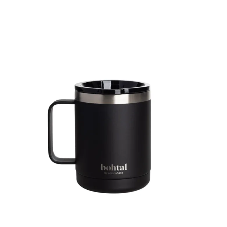 Bohtal Stainless steel Coffe Cup 350 ml, Black