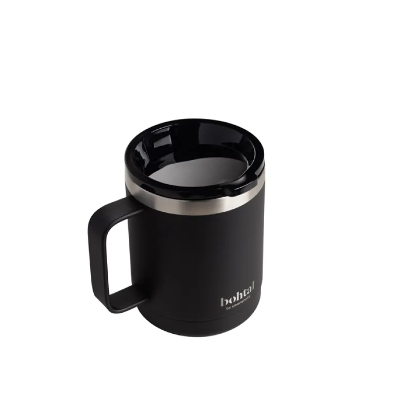 Bohtal Stainless steel Coffe Cup 350 ml, Black