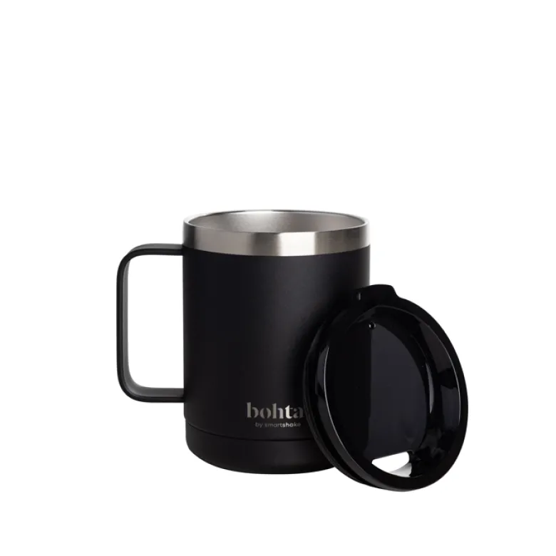 Bohtal Stainless steel Coffe Cup 350 ml, Black