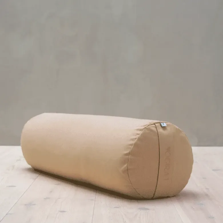 Bolster Yogakudde Beige