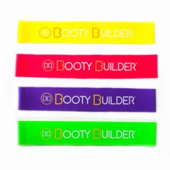 Booty Builder Minibands Rosa 4-Pack