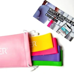 Booty Builder Minibands Rosa 4-Pack