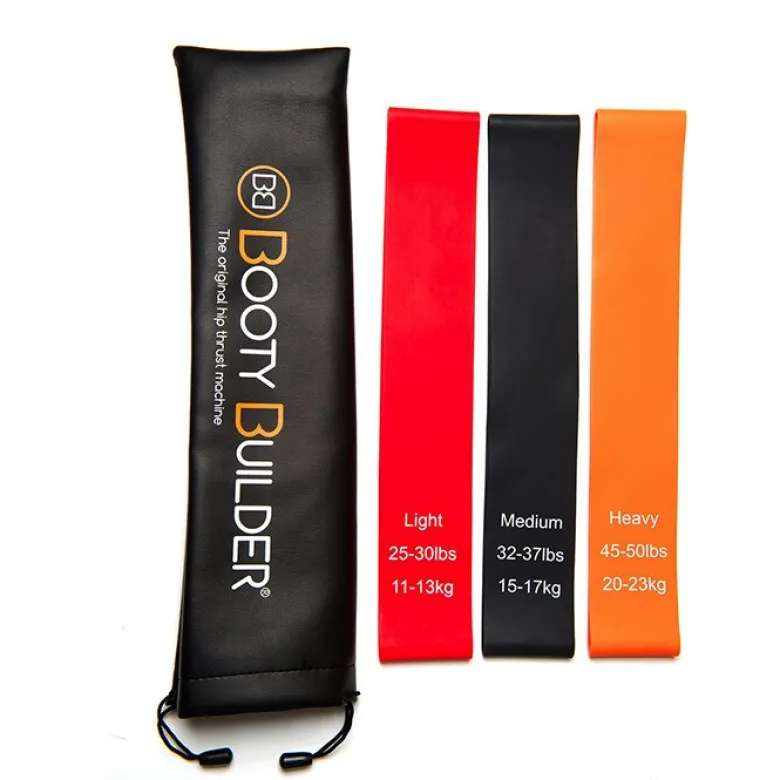 Booty Builder Minibands Svart 3-Pack