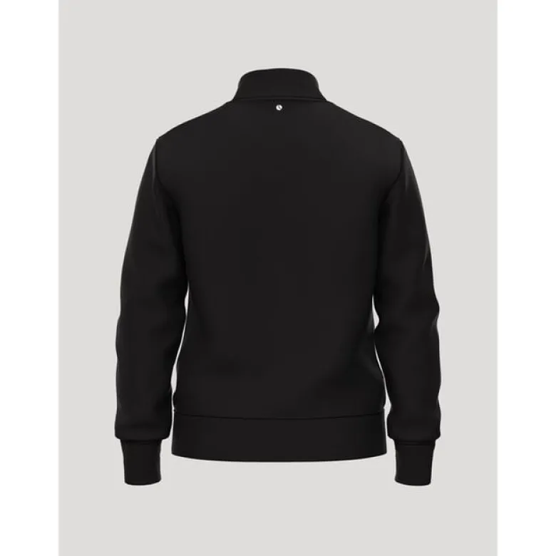 Borg Essential 1 Half Zip, Black Beauty