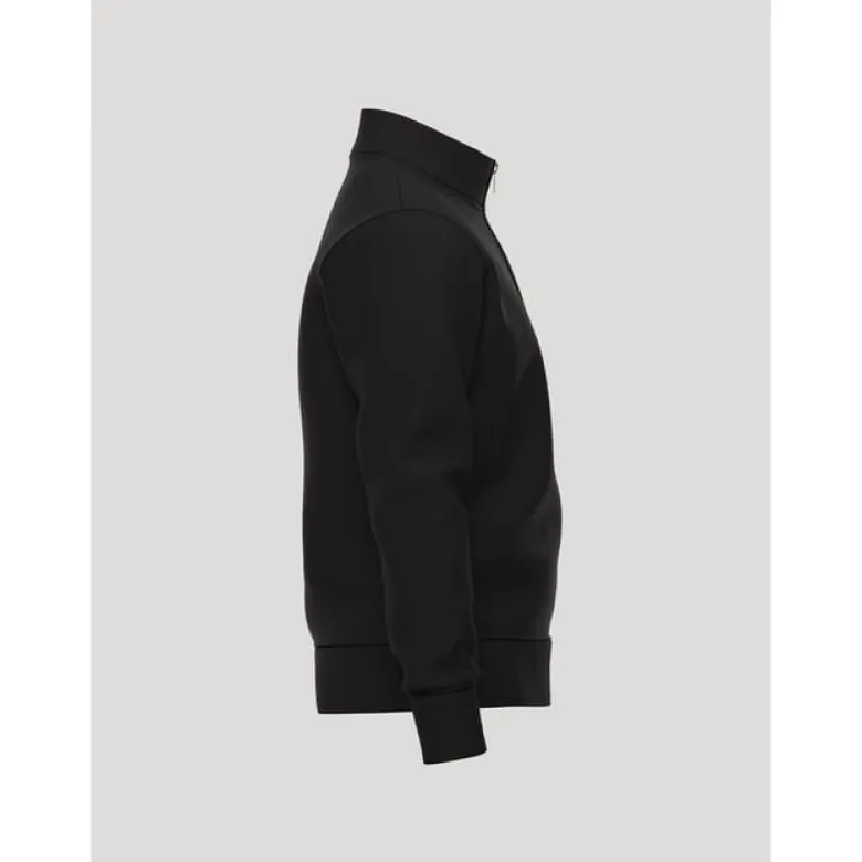Borg Essential 1 Half Zip, Black Beauty