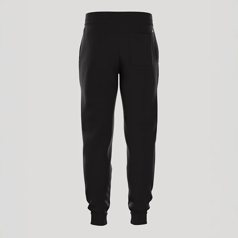 Borg Essential 1 Tapered Sweatpants, Black Beauty