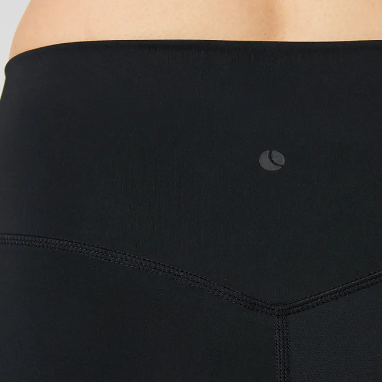 Borg Flare Tights, Black Beauty