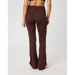 Borg Flare Tights, Coffe Bean