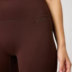 Borg Flare Tights, Coffe Bean
