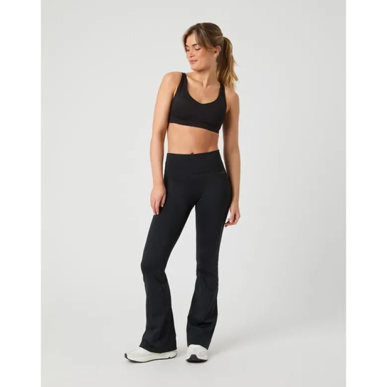 Borg Flare Tights Short, Coffe Bean