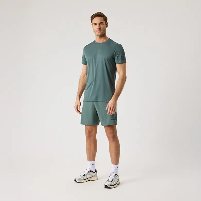 Borg Light T-Shirt, Balsam Green