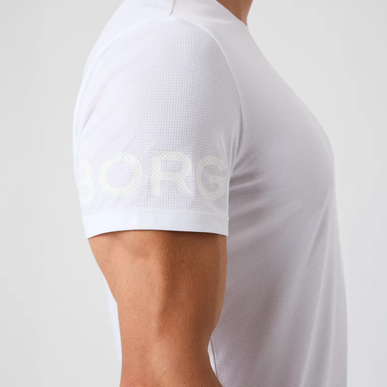 Borg Light T-Shirt, Brilliant White