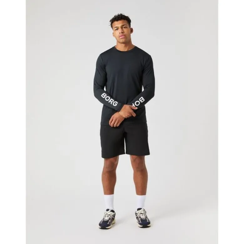 Borg Long Sleeve T-shirt, Black Beauty