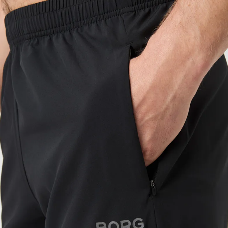 Borg Running Pants, Black Beauty