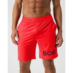 Borg 9" Shorts, Flame Scarlet