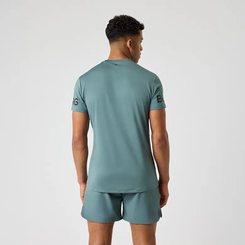 Borg T-Shirt, Balsam Green