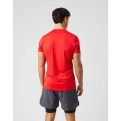 Borg T-shirt, Flame Scarlet