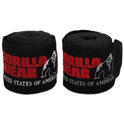 Boxing Hand Wraps, Black, 2,5 m