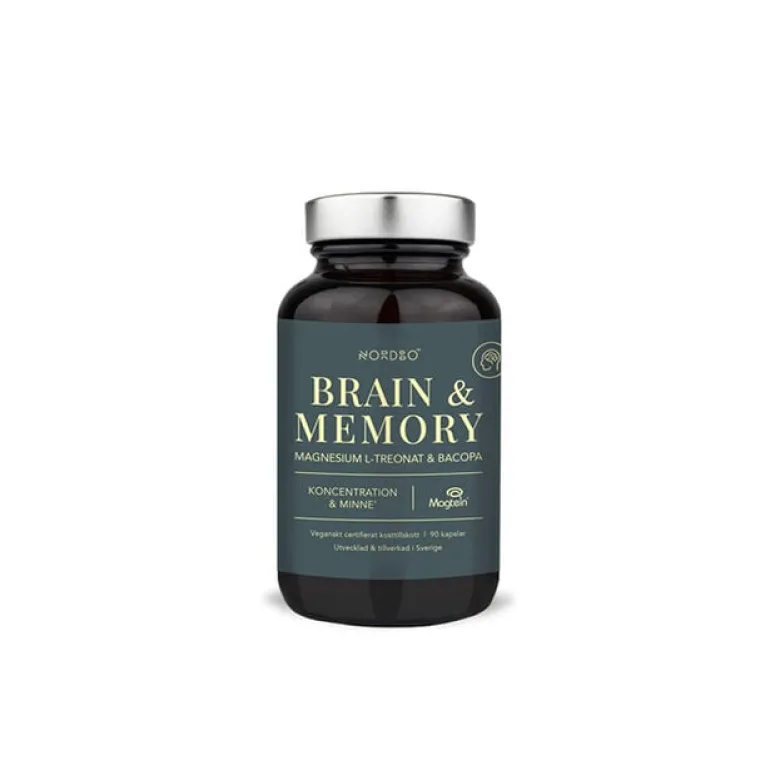 Brain & Memory Magnesium 90 kapslar