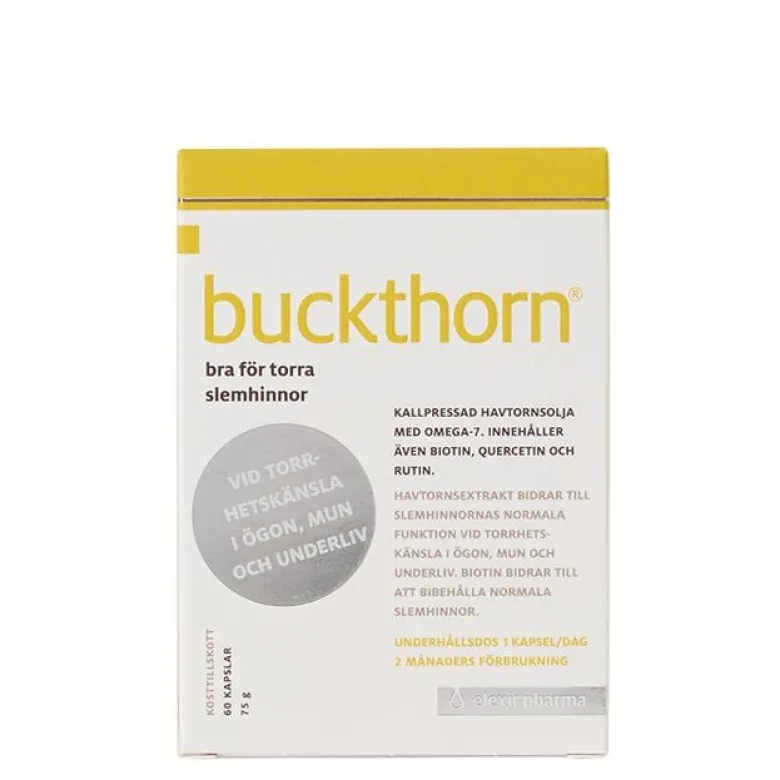 Buckthorn Havtornsextrakt 60 kapslar