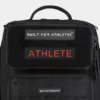 Built for Athletes Athlete Patch Black/Red Text