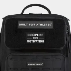 Built for Athletes Discipline Beats Motivation BBYT Patch