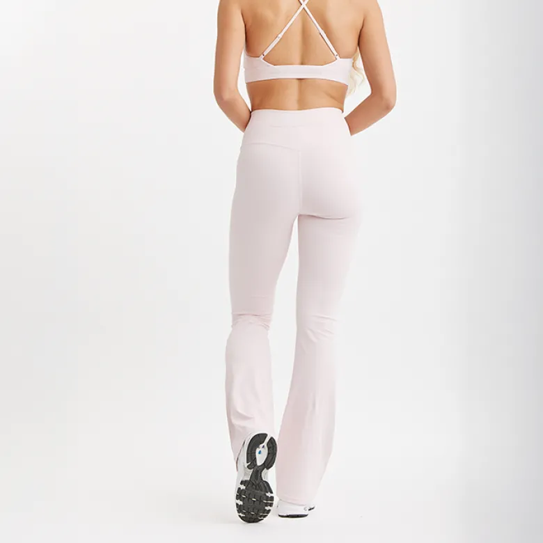 Butter Soft Flare Tights Pink Blush