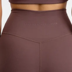 Butter Soft High Waist Tights, Dark Mauve